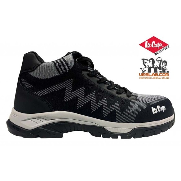 zapato de seguridad lee cooper knitted midcut s1p sra (outlet) 1
