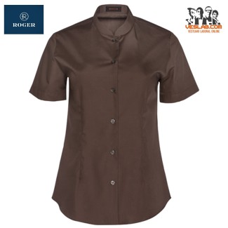 BLUSA COLL MAO MÀNIGA CURTA