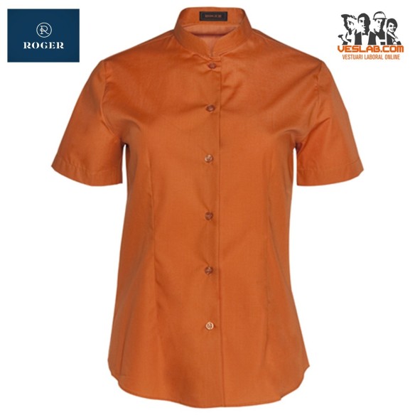 blusa cuello mao mujer m/corta 7