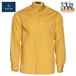 camisa cuello mao hombre m/larga 6