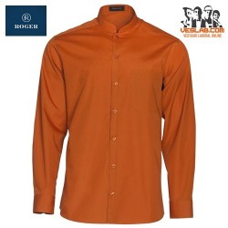 camisa cuello mao hombre m/larga 7