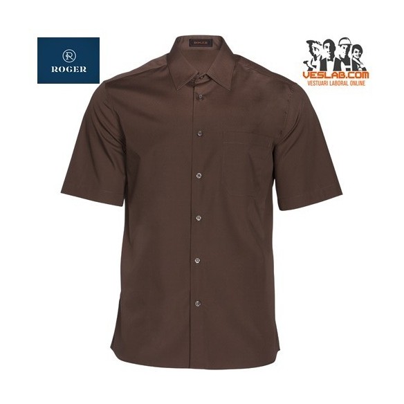 camisa hombre manga corta roger 11
