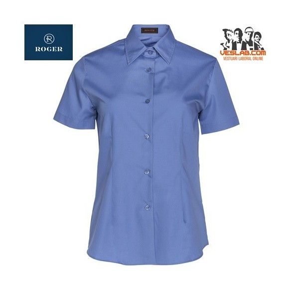 CAMISA SENYORA DE MÀNIGA CURTA