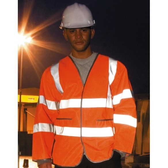 VESTE DE SÉCURITÉ LEGERE HAUTE VISIBILITE