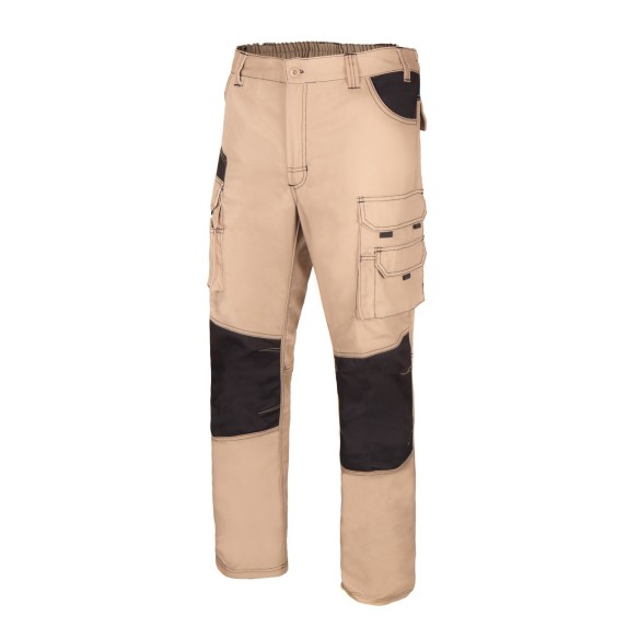 CANVAS BICOLOR TROUSSERS