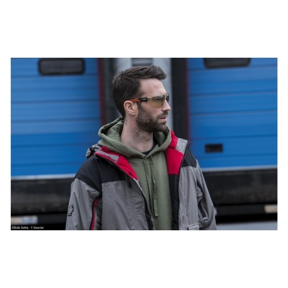 BOLLE SAFETY NESS+ SMOKED GLASSES