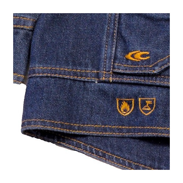 BLOUSON JEANS COFRA ANIR RETARDANT DE FLAME