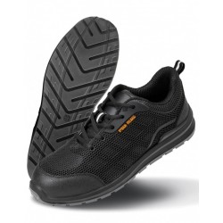 WORK-GUARD BLACK SAFETY SHOES