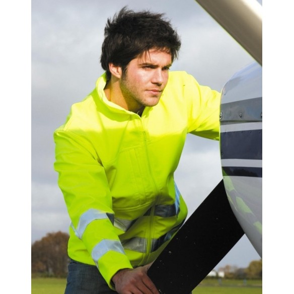 SOFTSHELL HIGH-VIZ JACKET