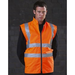 VESTE POLAR FLUO REVERSIBLE