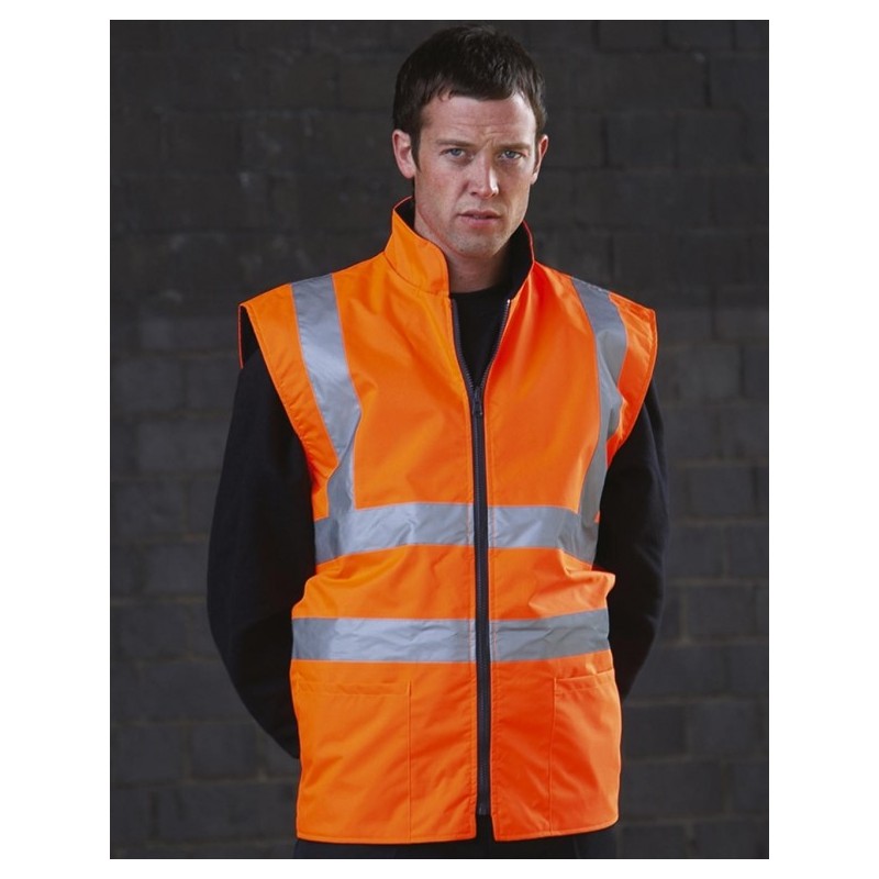 VESTE POLAR FLUO REVERSIBLE