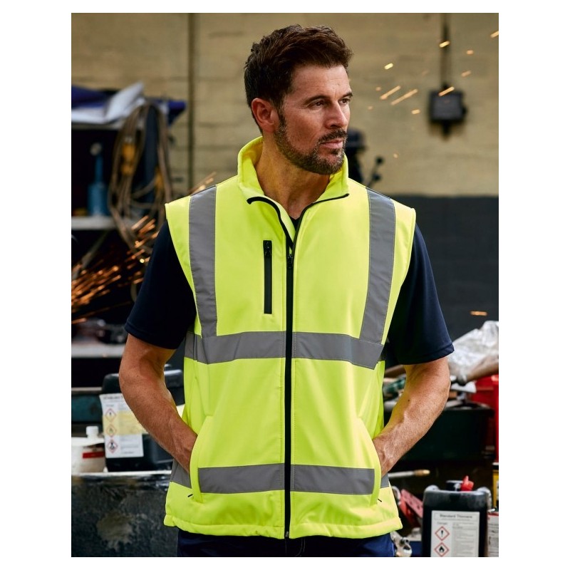 SOFTSHELL FLUO VEST