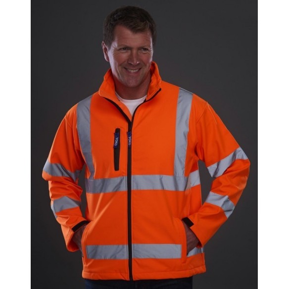 JAQUETA SOFTSHELL FLUO