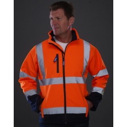 JAQUETA SOFTSHELL FLUO