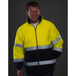 chaqueta polar 2 colores fluo 1