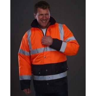 VESTE DE SÉCURITÉ BICOLOR FLUO 2