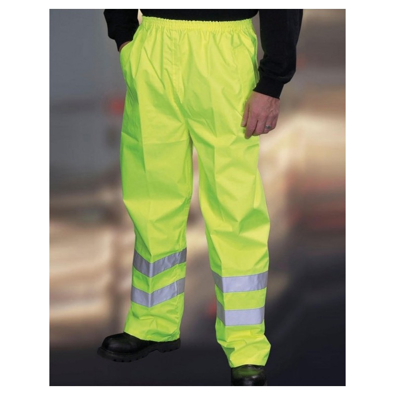 FLUO YELLOW TROUSERS