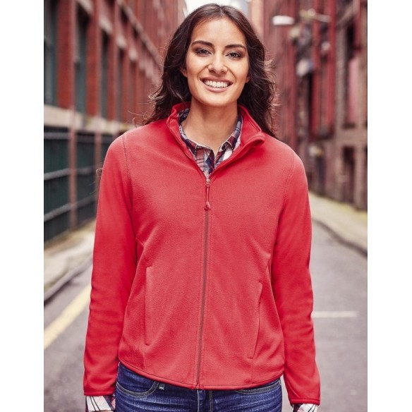 WOMEN'S WHOLE ZIPPER MICROPOLAR