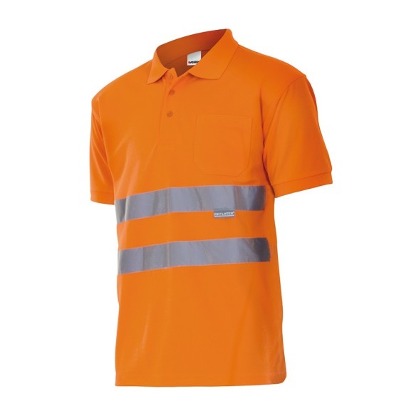 polo m/corta alta visibilidad 1