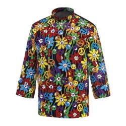 CHAQUETA COCINA FANTASY PEACE AND LOVE