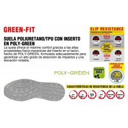 CALZADO DE SEGURIDAD COFRA RECYCLE ESD S1 P SRC