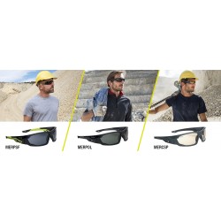 BOLLE SAFETY MERCURO SMOKED SAFETY GLASSES