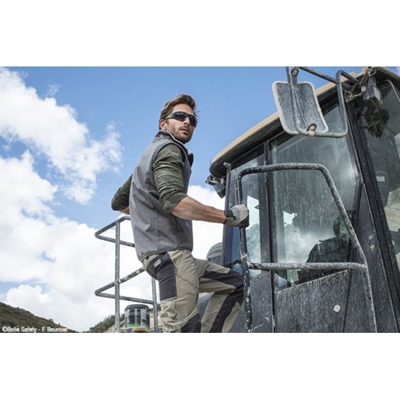 LUNETTES BOLLE SAFETY MERCURO FUMÉE