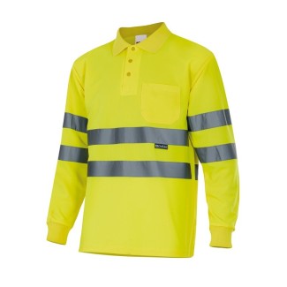 POLO MANCHE LONGUE HAUTE VISIBILITÉ 2