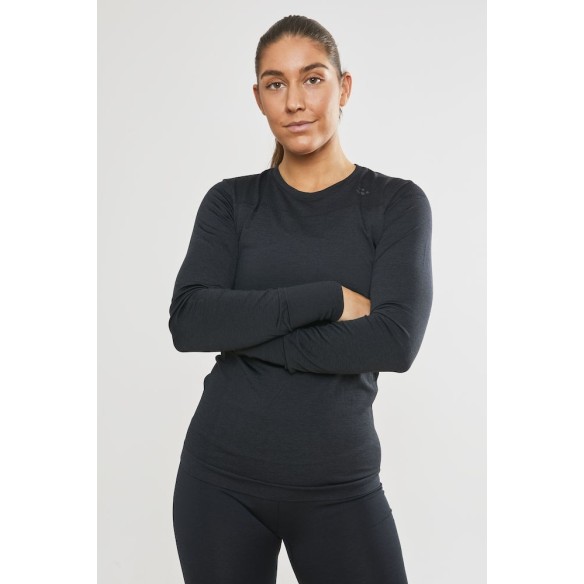 camiseta térmica craft fuseknit comfort mujer 8