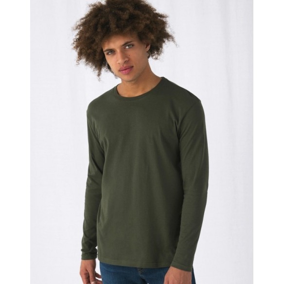camiseta color hombre manga larga 100% algodon 2