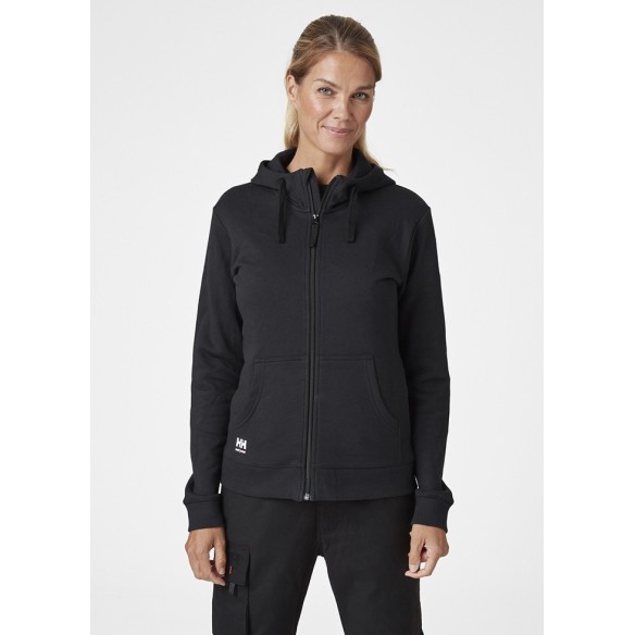 sudadera cremallera y capucha hh manchester woman