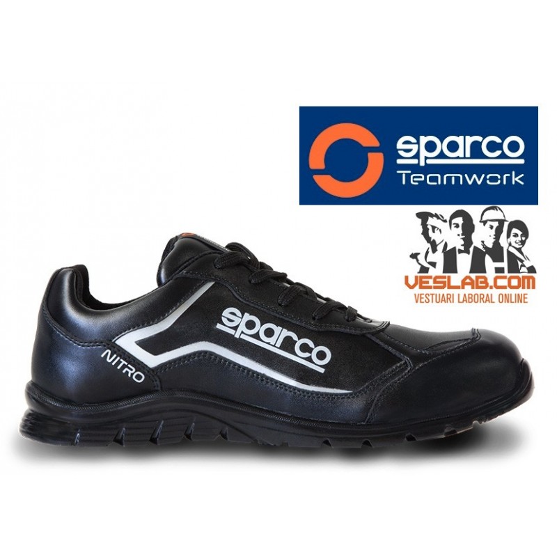 SPARCO TEAMWORK NITRO S3 SRC SAFETY BOOTS BLACK