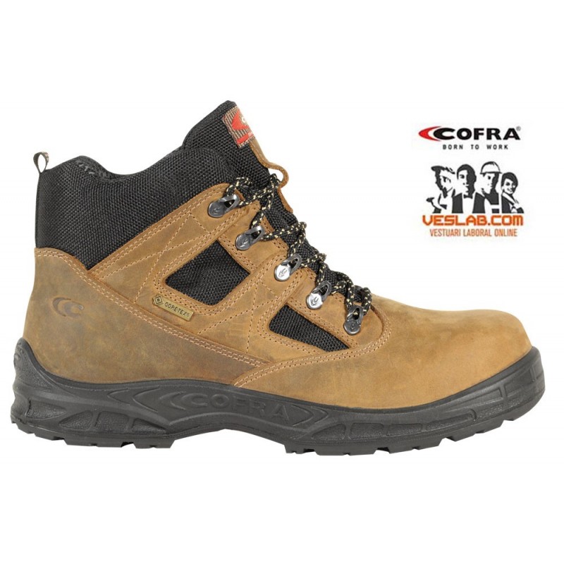 COFRA TORONTO BROWN GORE-TEX S3 WR SRC SAFETY BOOTS