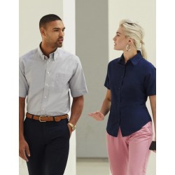 camisa oxford manga corta hombre 2