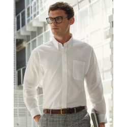 camisa oxford manga larga hombre 2