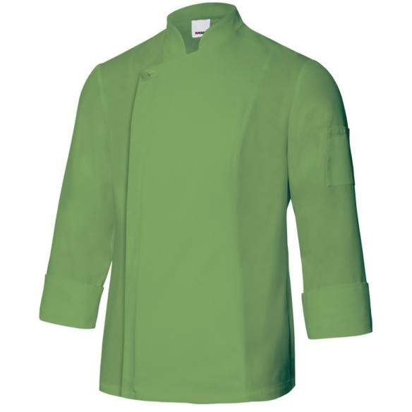 CHEF JACKET WITH CONCEALED ZIP