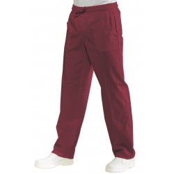 pantalón granate con elástico 1