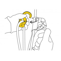 polea mosqueton petzl rollclip z screw-lock 2