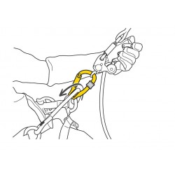 polea mosqueton petzl rollclip z screw-lock 3