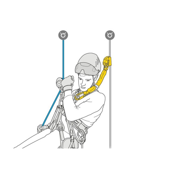 PETZL ASAP'SORBER 40 cms. ENERGY ABSORBER