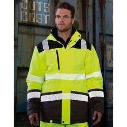 NO-RAIN HIGH VISIBILITY SOFTSHELL JACKET