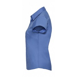 CAMISA POPELINA MÀNIGA CURTA DONA