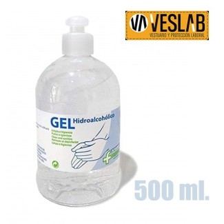 GEL HIDROALCOHÒLIC 500 ml.