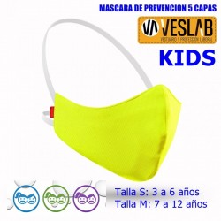 MÁSCARA DE PREVENCION 5 CAPAS KIDS