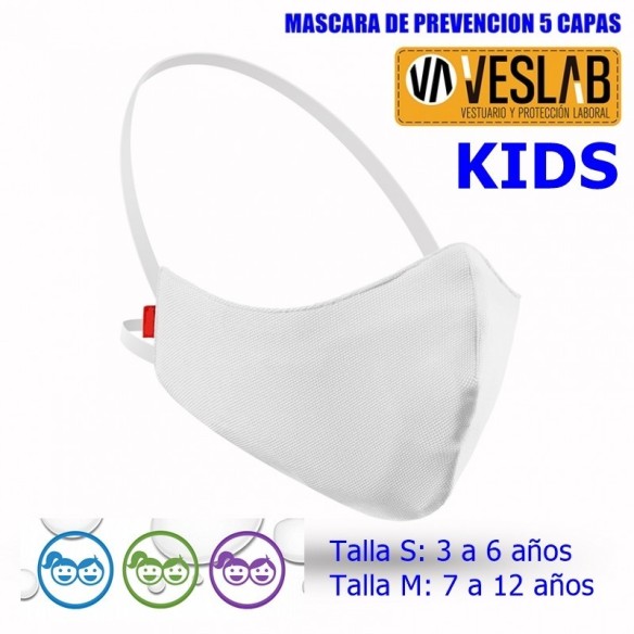 MASCARETA DE PREVENCIÓ 5 CAPES KIDS