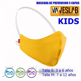 PREVENTION MASK 5 LAYERS FOR KIDS 2