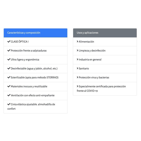 PANTALLA PROTECTORA FACIAL REUTILIZABLE