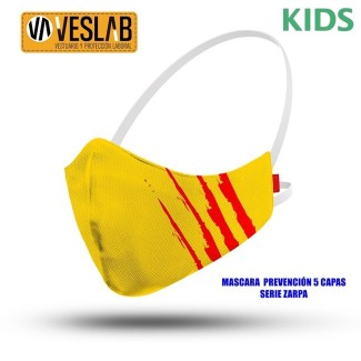 MASQUE DE PREVENTION 5 COUCHES LIGNE CAMOU