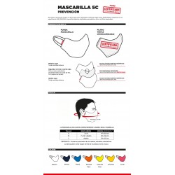 CAMU PREVENTION MASK 5 LAYERS