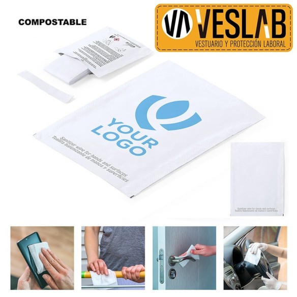 toallita higienizante individual (lote 100 uds.) 1